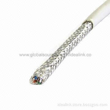 Category 5e SFTP LAN Cable/Cat5e Networking Cable with 128 Braiding Shields